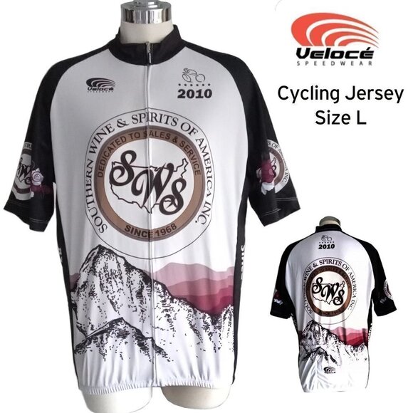 VELOCE SPEEDWEAR Cycling Jersey Size L - Picture 1 of 12